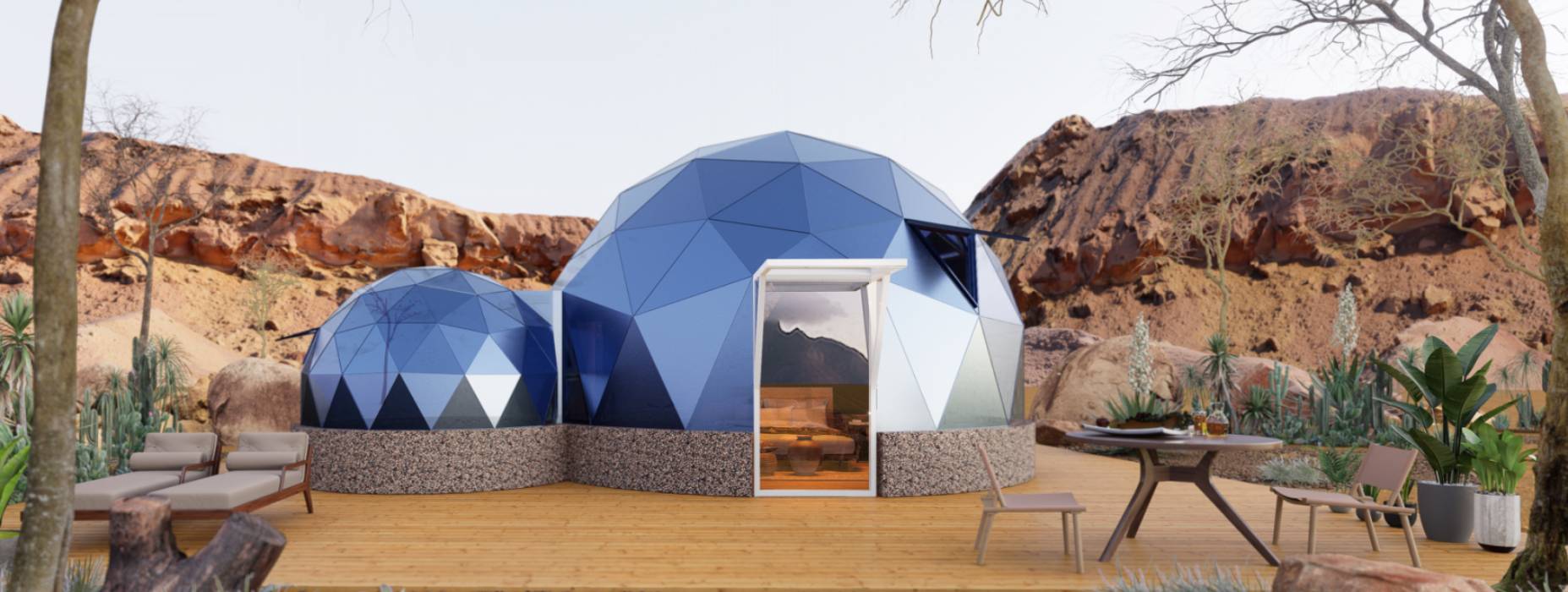 永泰县球形智能光伏玻璃星空房